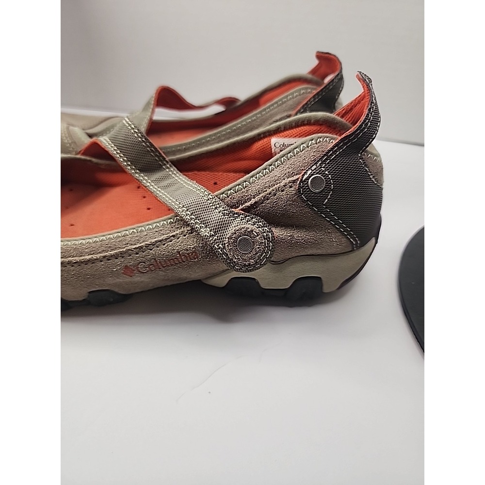 COLUMBIA Mary Jane Slip-On Comfort Shoes Size 7 Tan Flats - Picture 7 of 13